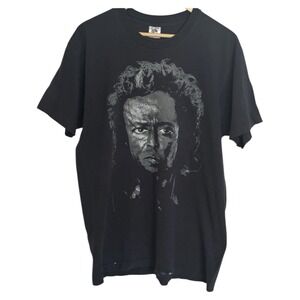 VTG Miles Davis Tshirt Faded Single Stitch Fruit Of The Loom XL Black USA Made